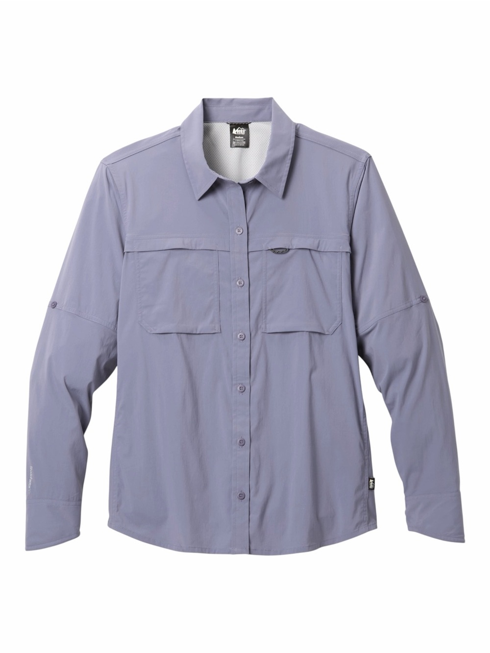REI Co-op Sahara Long-Sleeve Hiking Button Down Shirt Size Large